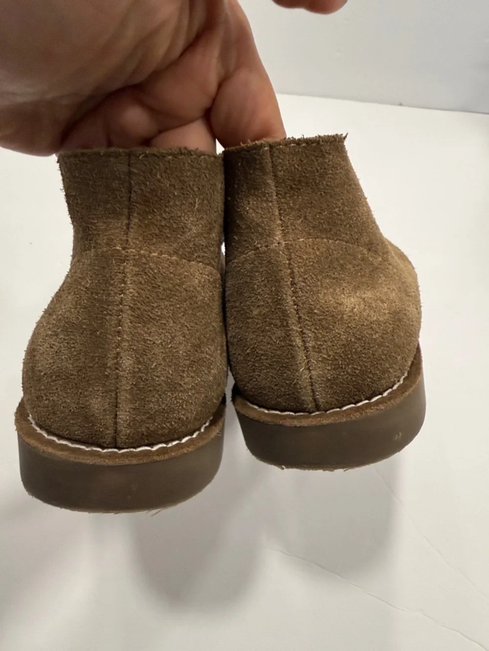J. Crew Factory Brown Suede Chukka Boots size 4 M